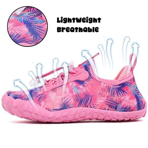 Image of Quickshark Kids Water Shoes Boys Girls Barefoot Aqua Socks Outdoor Indoor Quick Dry Sandals Lightweight Slip On Walking Sneakers for Beach Pool Swim (Little Kid /Big Kid)