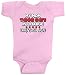 Threadrock Unisex Baby My Mom Thinks She's in Charge That's so Cute Bodysuit 6M Pink