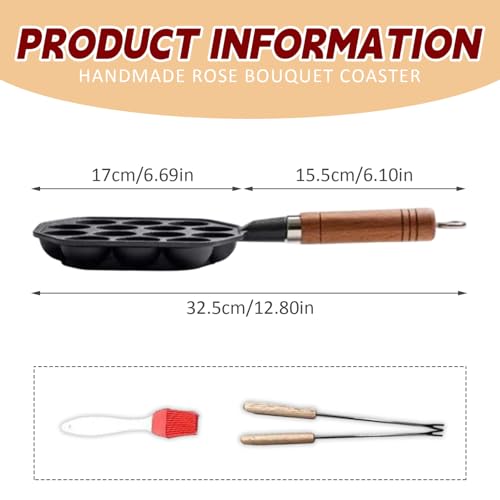 Plaque de cuisson facile à nettoyer pour machine à boules de crêpes - 4