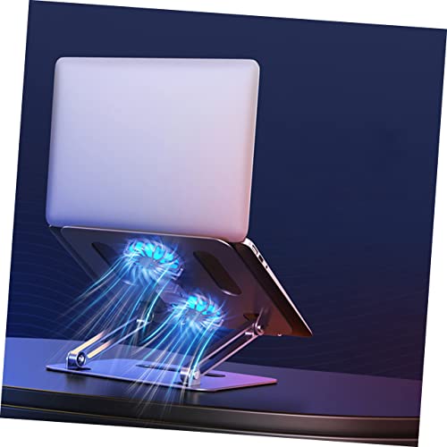 Base refrigerante para laptop con 2 ventiladores ajustable miniatura 2