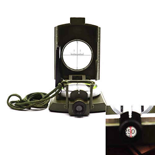 Brújula Militar de Metal Lensatic con Inclinómetro y Resistente al Agua miniatura 4