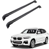 MotorFansClub Cross Bar Fit for Compatible with BMW X3 F25 2011-2018 Roof Rack Crossbars Baggage Luggage Rack(Doesn't fit for 2019+)