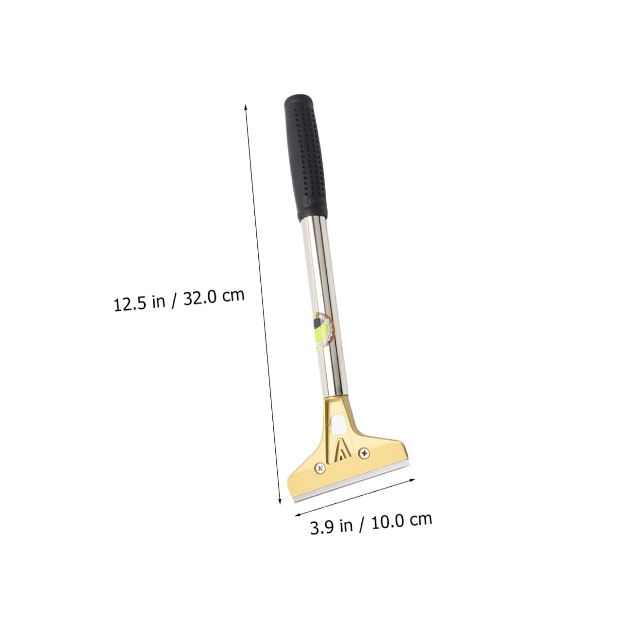 DOITOOL Raspador de Limpieza y Removedor de Pegatinas Metálico Ergonómico, Herramienta Manual para Pintura y Vidrio, Uso Doméstico y Profesional, 1 Unidad para Múltiples Superficies,