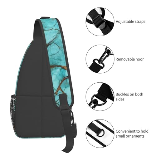 Mochila tipo Sling negra para uso diario y viajes miniatura 4