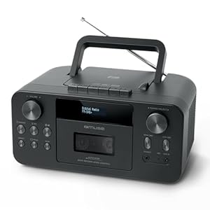 Muse M-182DB Tragbares DAB+ Radio Schwarz