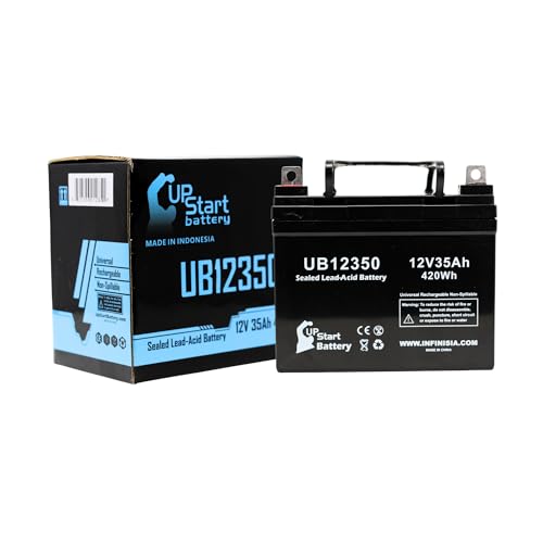 UB12350 Universal Sealed Lead Acid Battery (12V, 35Ah, L1 Terminal,...