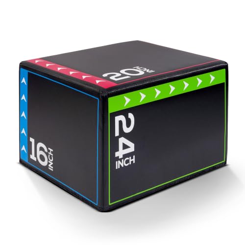 BalanceFrom 3-in-1 Foam Plyo Box