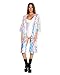 iHeartRaves Pink Party Monster Sequin Kimono Loose Cover up (One Size)