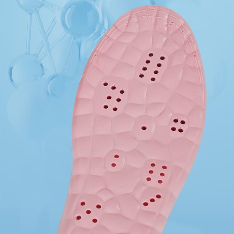 Plantilla de Refuerzo Confort Suave Elástico Absorción de Impactos for Hombres y Mujeres Plantilla de Refuerzo Invisible Deportiva(2.5cm,41-42)