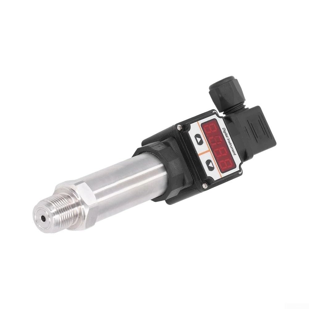 Transductor de presión industrial 0-4MPa 4-20mA Salida Digital Gauge Sensor de acero inoxidable para automatización de bombas Sistemas de control HVAC Compacto