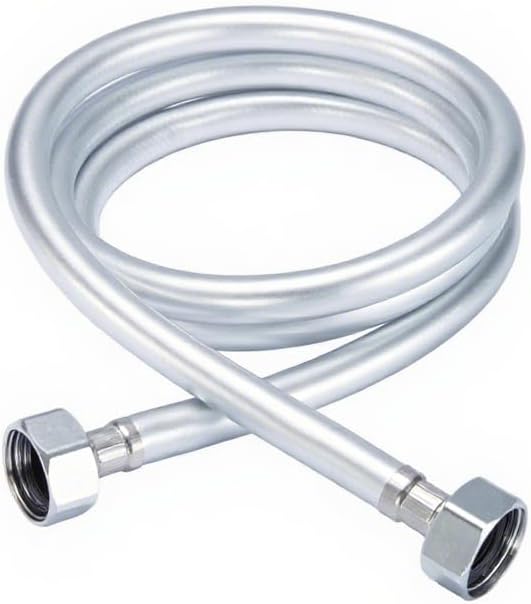 Ficuswin Upgraded Anti-Explosion Water Hose Accessory kit for Automatic Dog Water Bowl Dispenser, Anti-chewing Hose Kit Includes 3/4inches Water Hose, 2 Pcs O-ring seals, Sealing Tape