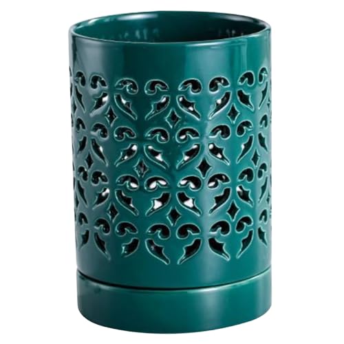 Pots d'orchidées avec trous en céramique artisanale durable