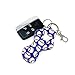 allydrew 10 Pack Chapstick Holder Keychain, Keyring for Lip Balm Lip Gloss Lipstick with 10 Pieces Metal Keyring Clasps, Play Ball