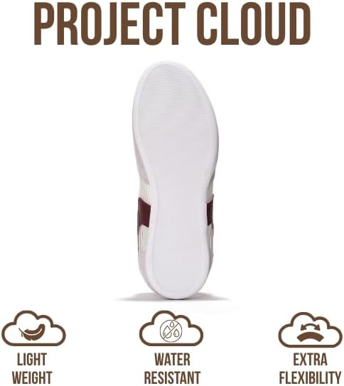 Project Cloud Sneakers for Women - Lightweight with Memory Foam Insole Womens Sneakers - Non Slip Work Shoes for Women Footwear - Lace Up Womens Casual Shoes - Image 5