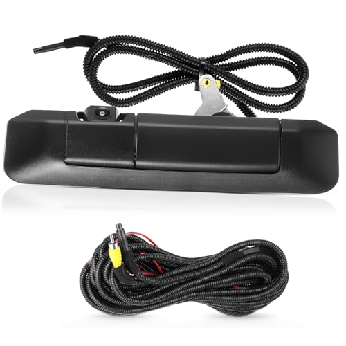 ACAUTO Tailgate Handle Backup Camera Fit for Toyota Tacoma 2009-2015 Tailgate Reversing Rear View Park Assist Camera RCA Plug Replaces 6909004020
