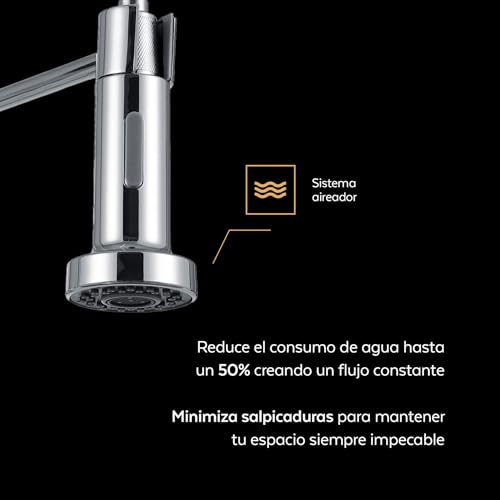 Pingoo.casa, Torneira para Cozinha Misturador Monocomando Envira - Prata