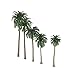 XKSO-QPTY Modèle de Construction 10pcs Tropical Coconut Palmier Modèle Train Railway Wargame Paysage 1: 100 11cm