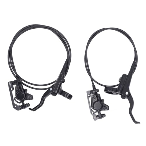 Mountain Bikes Disc Brake Set Alloy Powerful Braking Sensitive Bikes Hydraulic Disc Brake Lever Kit for Cycling