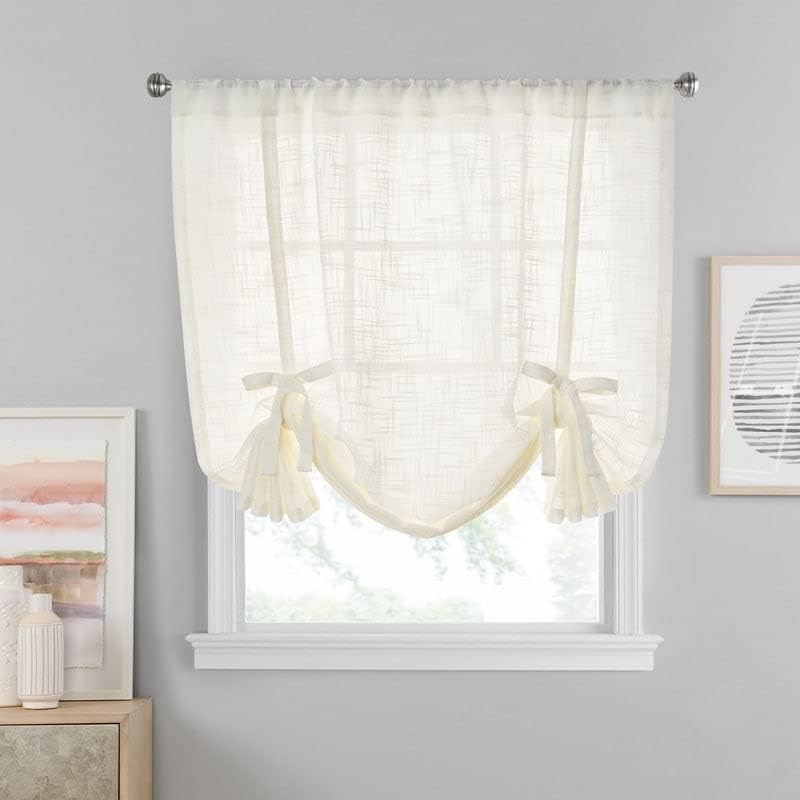 Vue Window Solutions Bayside Tie Up Shade White