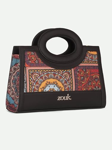 Image of ZOUK Zoe Sling Bag | Stylish Women's Crossbody Bags | Purse | Detachable Strap | Water-Resistant | Trendy Girls Side Bag | Compact & Chic