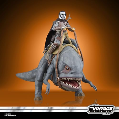 Hasbro Star Wars Vintage Collection Blurrg & The Mandalorian İkili Figür Seti (The Mandalorian)