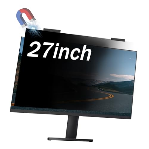 Filtro de privacidad para monitor de 27 pulgadas magnético con bloqueo de luz azul de 613x356mm