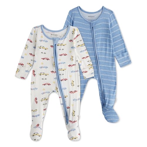 Image of HUGGIES Baby 2-pack Footed Coverall