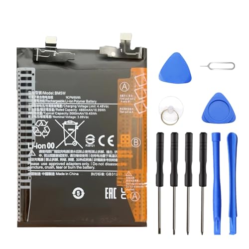 XIAOMI�Ή� BM5W 14Tpro Poco F6pro K70 K70 PRO �o�b�e���[ - 3.89 V�A5000 mAh �����d�r��p�H��Z�b�g�yPSE �F�؎擾�z2026FS