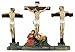 Produktbild Jesus am Kreuz Die Kreuzigung Passionsfigur 3 tlg. Religion Kirche Figuren NEU