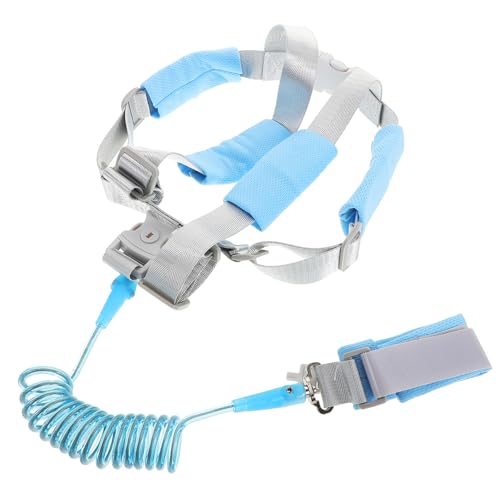 HAPINARY Safety Harness Leash for Boys and Girls Toddler Baby Anti-Lost Leash Adjustable Bracelet Stroller Attachment