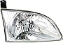 Evan-Fischer Headlight Assembly Compatible with 2001-2003 Toyota Sienna Halogen Passenger Side