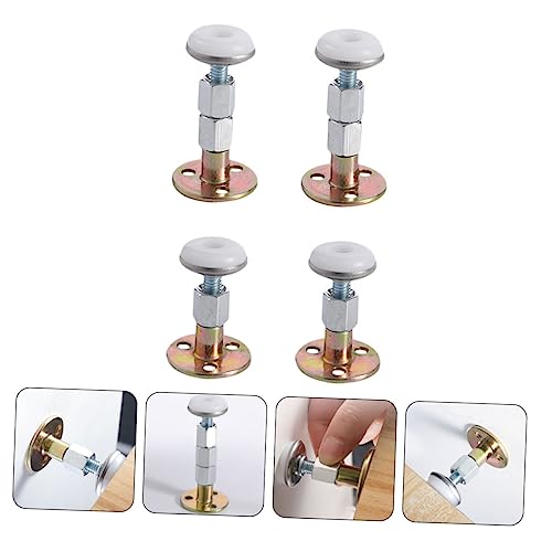MERRYHAPY 4 peças de luminária de cabeceira de cama rolha de parede ferramenta de fixação de cabecei