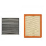 Cabin & Engine Air Filter Kit for Chevy Silverado 1500 GMC Sierra 1500 (2014-2018), Suburban Tahoe