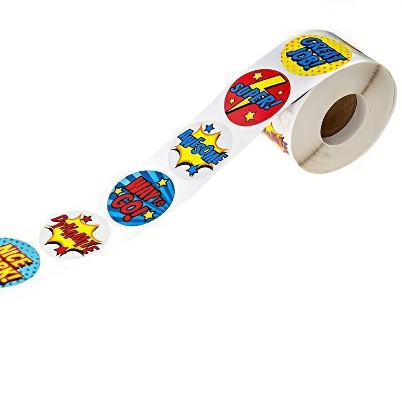 Pegatinas de Comics y Superheroes para Niños, superhero stickers, 1 Unidad - imagen 4