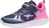 KangaROOS Mädchen Kq-splish Ev Sneaker, Pink Blau, 34 EU
