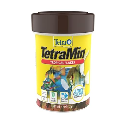 Tetra 77101 TetraMin Tropical Flakes, 0.42-Ounce, 85 ml