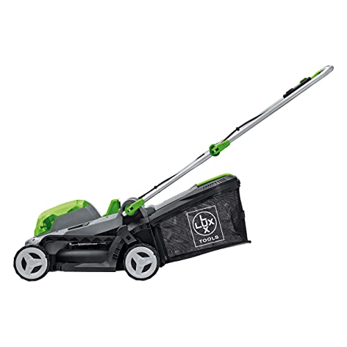 LUX-TOOLS A-RM-2x20/33 Akku-Rasenmäher Set für Rasenflächen...