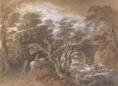 Pinturas Famosas Lienzo Imagen Art YIMACBJXX Cuadro Paisaje de Gainsborough 60x90cm