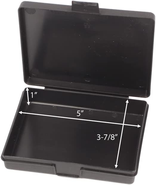 Negrini Accessory Tool Black Carrying Case - Snap Closure – 5019V