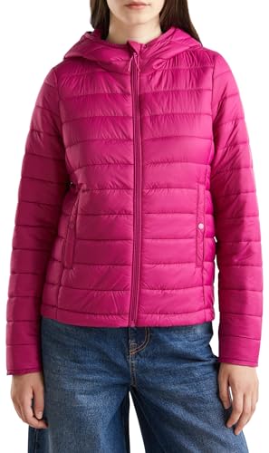 United Colors Of Benetton Giubbotto 2Twddn024 Donna, Viola, L - 5