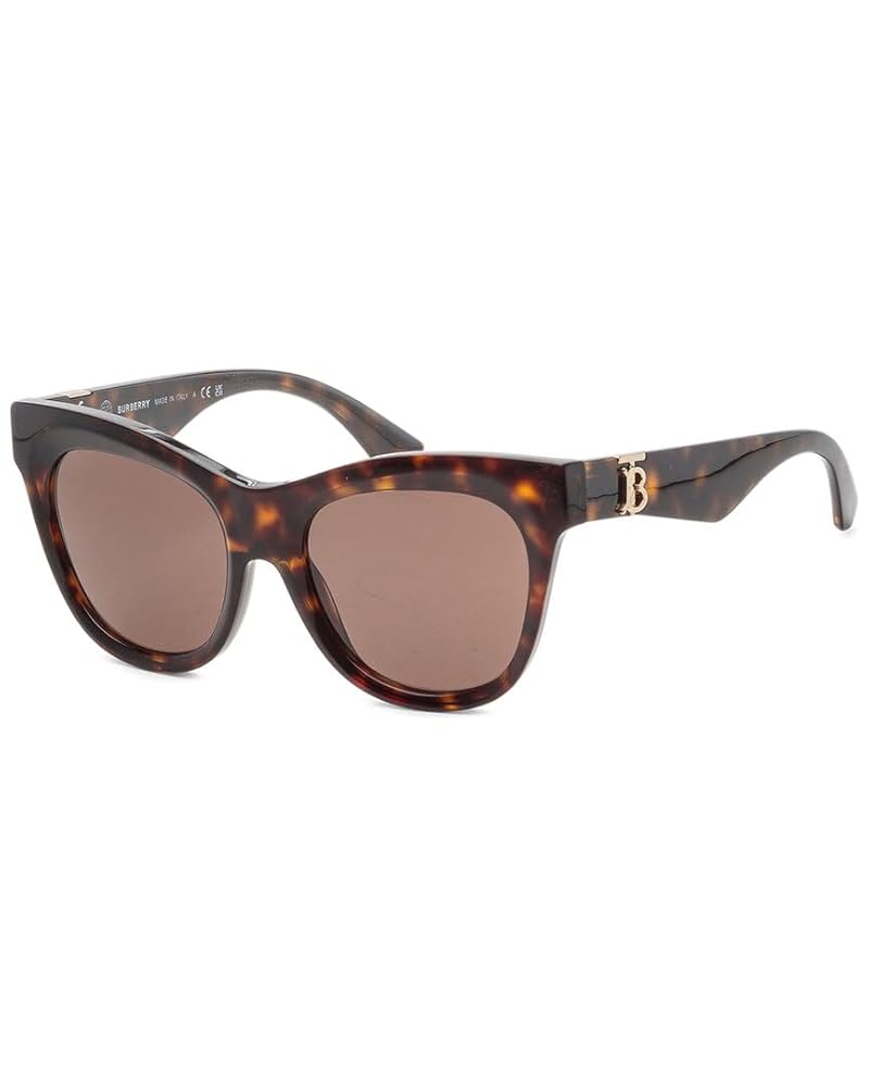 Amazon.com: BURBERRY Sunglasses BE 4418 300273 Dark Havana