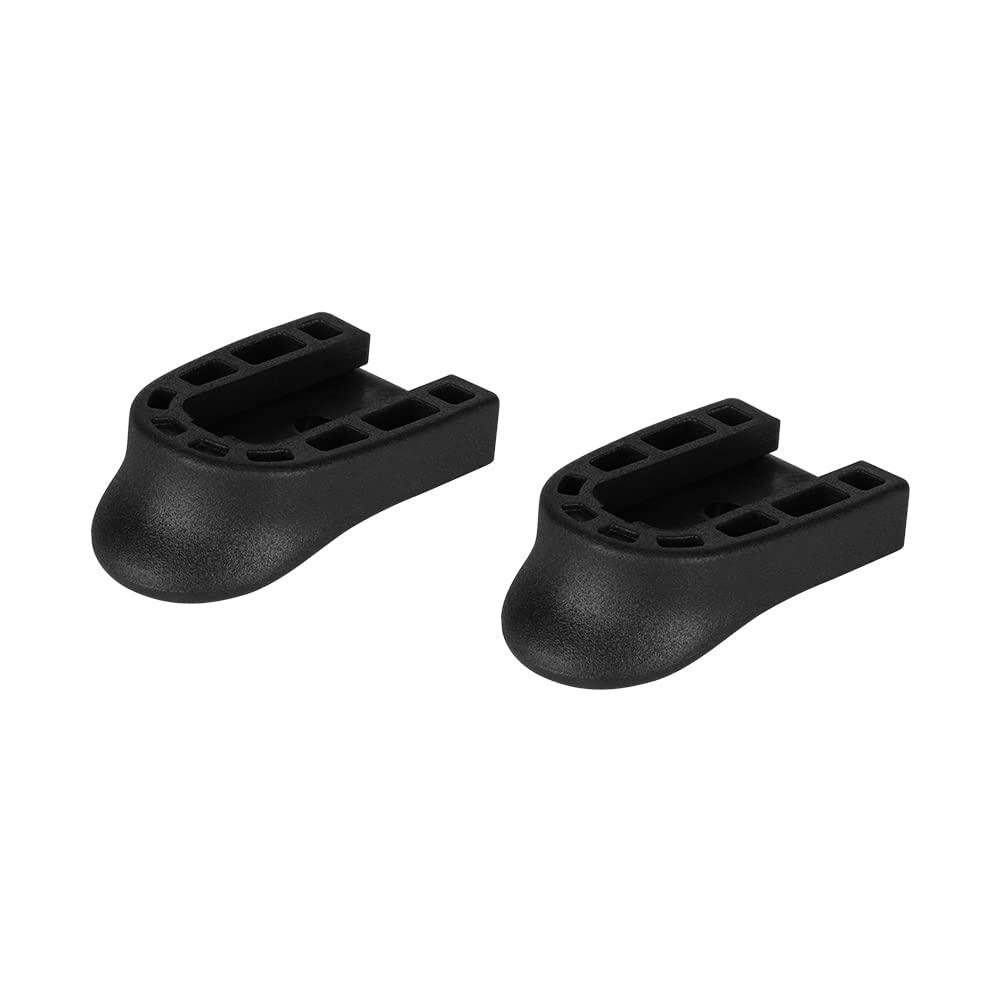 Grips, 2 Pieces Extension only Fits S&W M&P 380acp Shield EZ Single Stack Black
