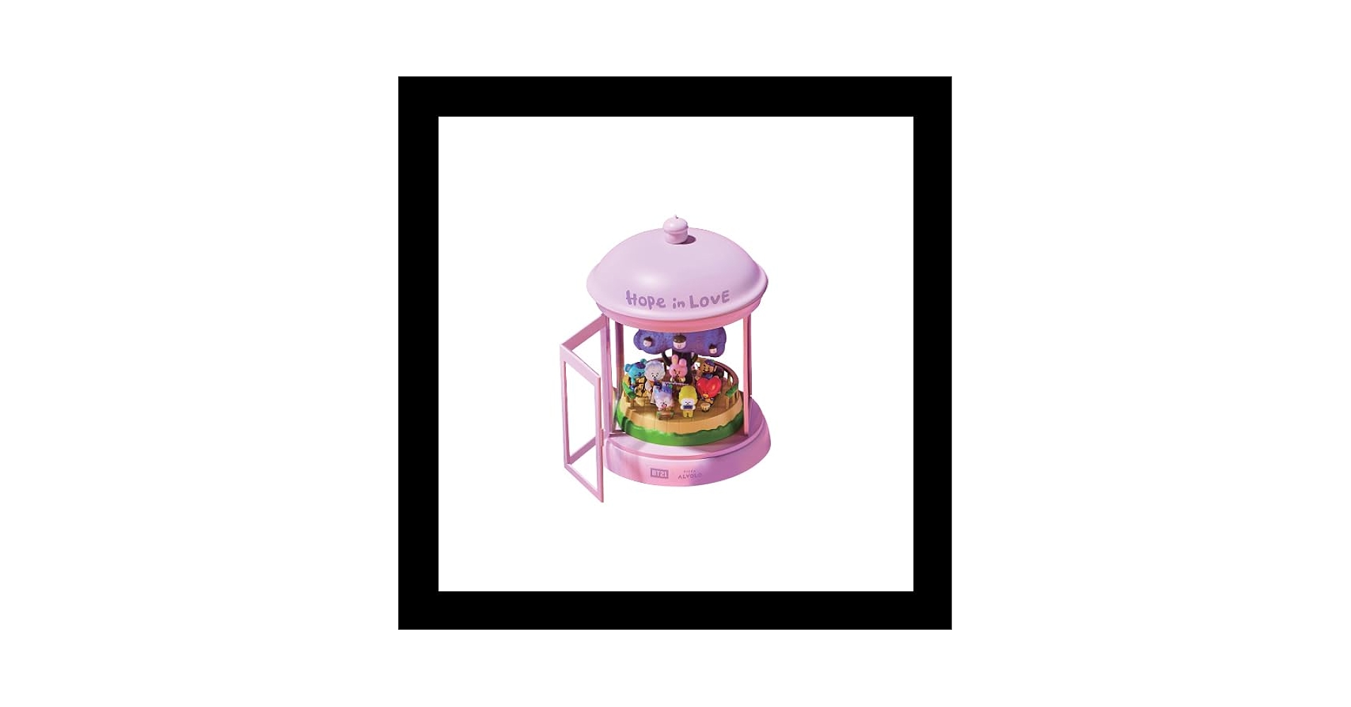 BT21ムードランプ 数量限定PIZZA ALVOLO×BT21 Official BT21 Hope in Love Mood Light x Pizza Alvolo