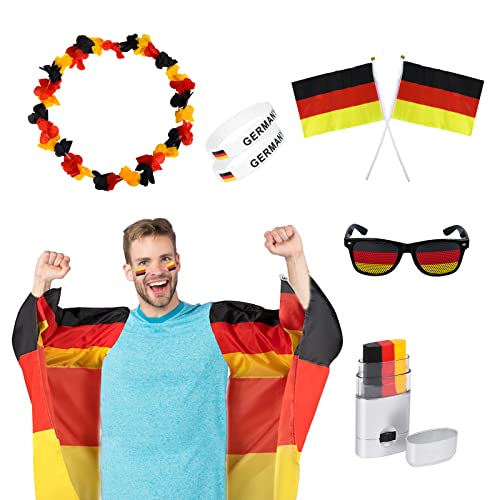 Deutschland Fan Cowboyhut – Schwarz-rot-gelb Für WM & EM