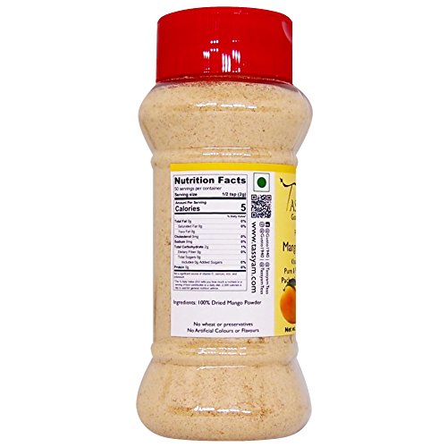 Image of Tassyam Amchur (Dry Mango Powder) 100g | Dispenser Bottle