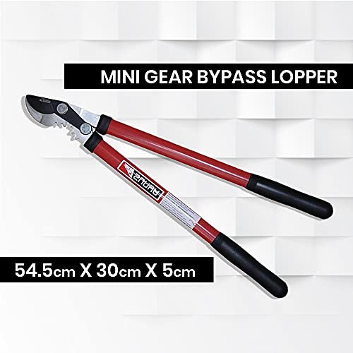 Image of Kraft Seeds Bypass Action Gear Lopper - For Hedges & Branch Cutting, Plant Cutter for Garden, S50C Carbonated Steel Blades, Tree Cutter Tools, Tree Branch Trimmer
