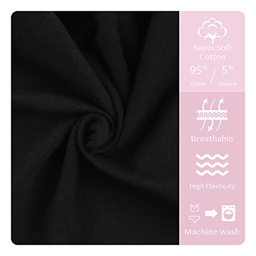 Donella Girls' Soft Cotton Underwear Kids Bikini Brief Panties for Girls and Toddlers 5Pack