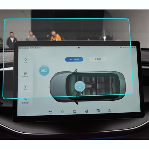 Film protection verre trempé BYD Qin Plus EV 2023 pour écran tactile GPS 12.8 pouces