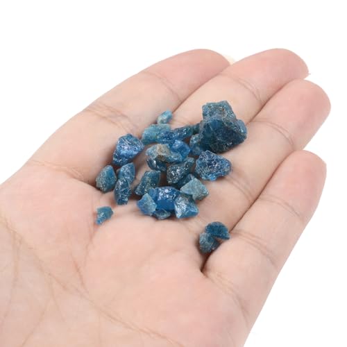 Image of 100 grams Small Tumbled Chips Polished Crushed Stone Crystal Healing Embellishments