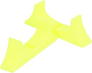Akozon コンソールホルダー 垂直スタンド U防止 滑り止め 安定 3Dプリント 水平スタンド 冷却ブラケット Uコンソール用 ブラック (イエロー)